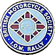IOW motorcycle rally badge