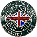 IOW British & Classic MCC motorcycle rally badge from Jean-Francois Helias