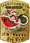 Iron Cross Men motorcycle run badge from Jean-Francois Helias