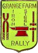 Iron And Steel motorcycle rally badge from Ted Trett