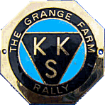 Iron and Steel motorcycle rally badge