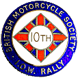 IOW motorcycle rally badge from Jean-Francois Helias