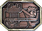 Jan Cux motorcycle rally badge from Jean-Francois Helias