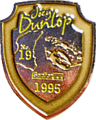 Joey Dunlop TT motorcycle race badge from Jean-Francois Helias