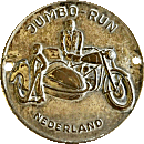 Jumbo (NL) motorcycle rally badge from Jean-Francois Helias