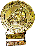 Kaltenberg motorcycle rally badge from Jean-Francois Helias