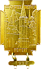 Kasteel motorcycle rally badge from Jean-Francois Helias