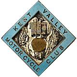 Kent Valley MCC motorcycle club badge from Jean-Francois Helias
