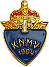 KNMV (Netherlands) motorcycle fed badge from Jean-Francois Helias