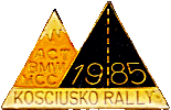 Kosciusko motorcycle rally badge from Jean-Francois Helias