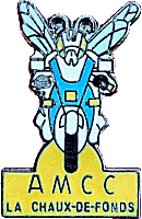 La Chaux-de-Fonds AMCC motorcycle club badge from Jean-Francois Helias