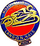 Langon motorcycle rally badge from Jean-Francois Helias