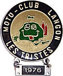 Langon motorcycle rally badge from Jean-Francois Helias