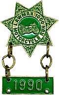 Lawman motorcycle run badge from Jean-Francois Helias