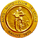 Le Locle motorcycle rally badge from Jean-Francois Helias