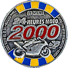 Le Mans motorcycle race badge from Jean-Francois Helias