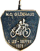 Leo Treffen motorcycle rally badge from Jean-Francois Helias