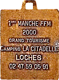 Loches motorcycle rally badge from Jean-Francois Helias