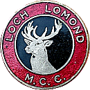 Loch Lomond MCC motorcycle club badge from Jean-Francois Helias