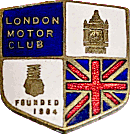 London MC motorcycle club badge from Jean-Francois Helias