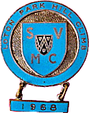 Loton Park Hill Climb motorcycle race badge from Jean-Francois Helias