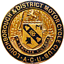 Loughborough & DMCC motorcycle club badge from Jean-Francois Helias