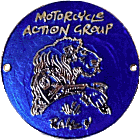 MAG motorcycle rally badge from Jean-Francois Helias