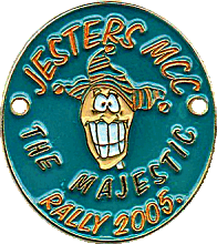 Majestic motorcycle rally badge