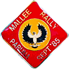 Mallee motorcycle rally badge from Jean-Francois Helias