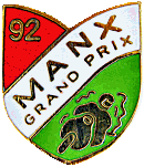 Manx motorcycle race badge from Jean-Francois Helias