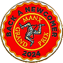 Manx GP motorcycle race badge from Jean-Francois Helias