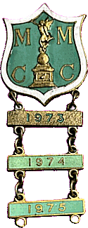 Manx GP motorcycle race badge from Jean-Francois Helias
