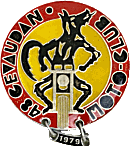 Marvejol motorcycle rally badge from Jean-Francois Helias