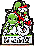Mauriac motorcycle club badge from Jean-Francois Helias