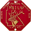 MBIL motorcycle rally badge from Jean-Francois Helias