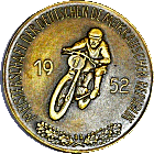 Meisterschaft motorcycle rally badge from Jean-Francois Helias