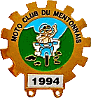 Menton motorcycle rally badge from Jean-Francois Helias