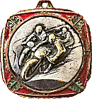 Menton motorcycle rally badge from Jean-Francois Helias