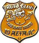 Meymac motorcycle club badge from Jean-Francois Helias