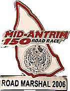 Mid Antrim motorcycle race badge from Jean-Francois Helias