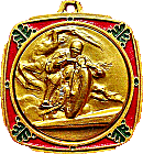 Milano motorcycle rally badge from Jean-Francois Helias