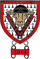 Millevaches motorcycle rally badge from Patrick Servanton