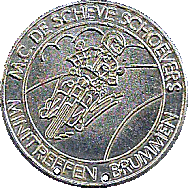 Mini motorcycle rally badge from Hans Veenendaal