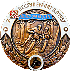 Molln motorcycle rally badge from Jean-Francois Helias