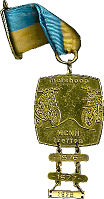 Molshoop motorcycle rally badge from Hans Veenendaal
