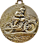 Montecreto motorcycle rally badge from Jean-Francois Helias