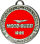 Moto Guzzi Inter motorcycle rally badge from Jean-Francois Helias
