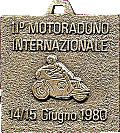Moto Guzzi Mandello del Lario motorcycle rally badge from Jean-Francois Helias