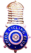 Motor Cycling Club motorcycle club badge from Jean-Francois Helias