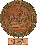 Obergunzburg motorcycle rally badge from Hans Veenendaal